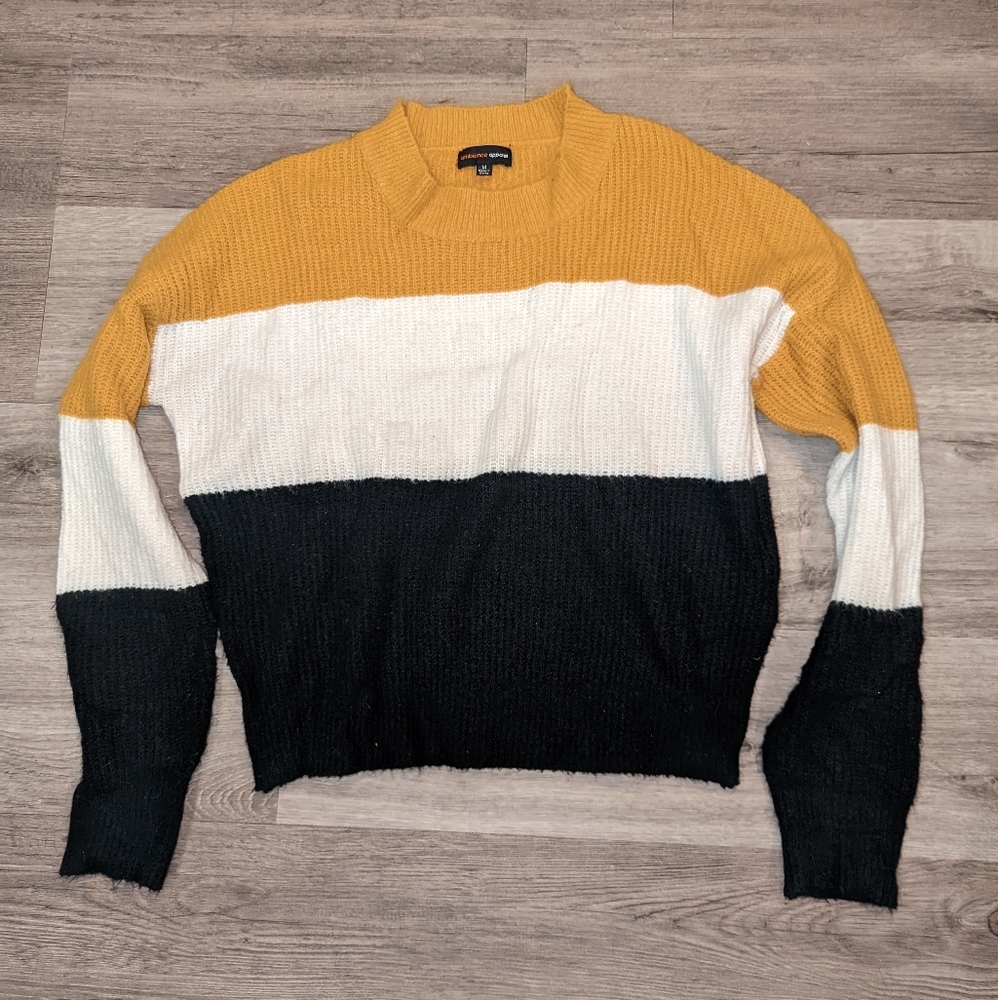 🍁 Block Sweater